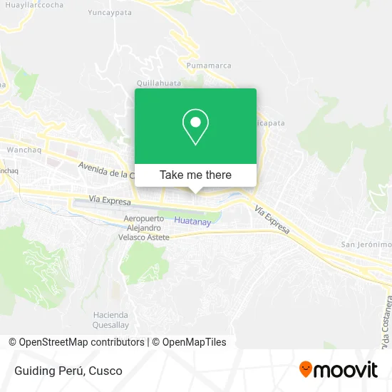 Guiding Perú map