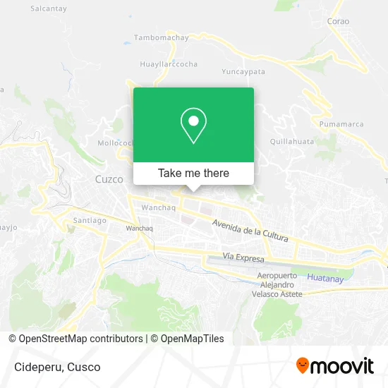Cideperu map