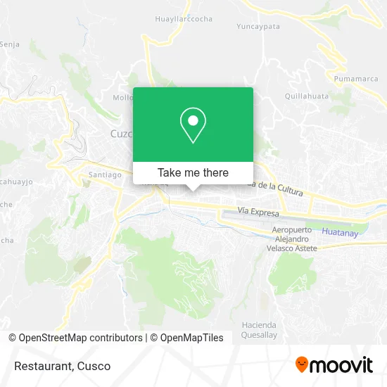 Restaurante map