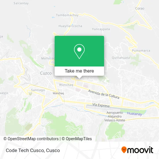 Code Tech Cusco map