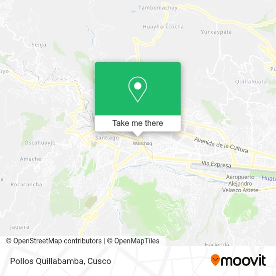 Pollos Quillabamba map