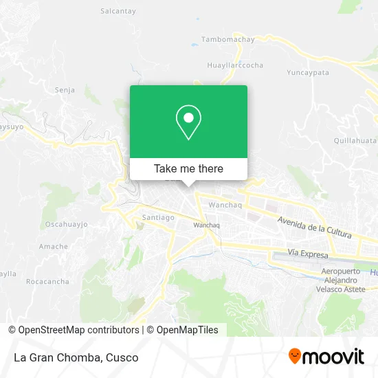 La Gran Chomba map
