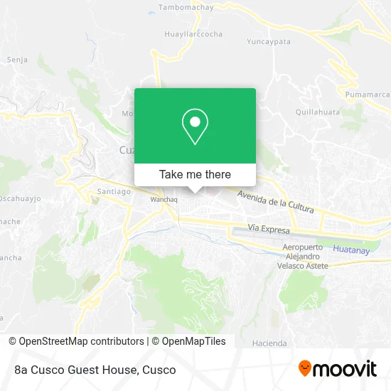 8a Cusco Guest House map