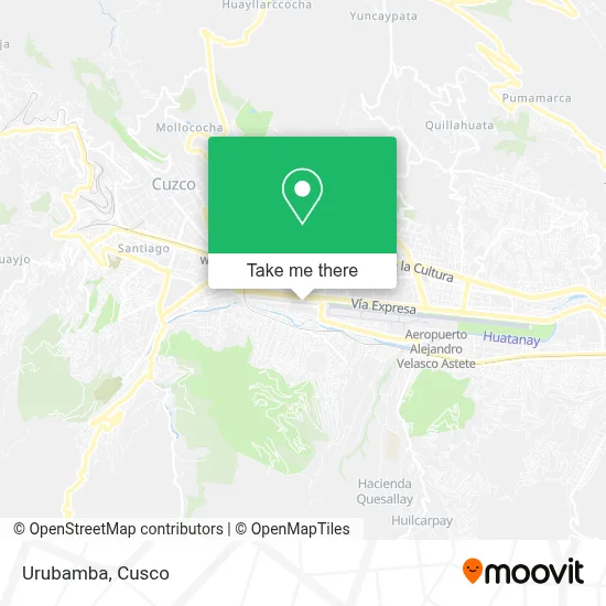 Urubamba map