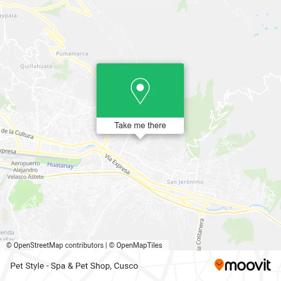 Pet Style - Spa & Pet Shop map