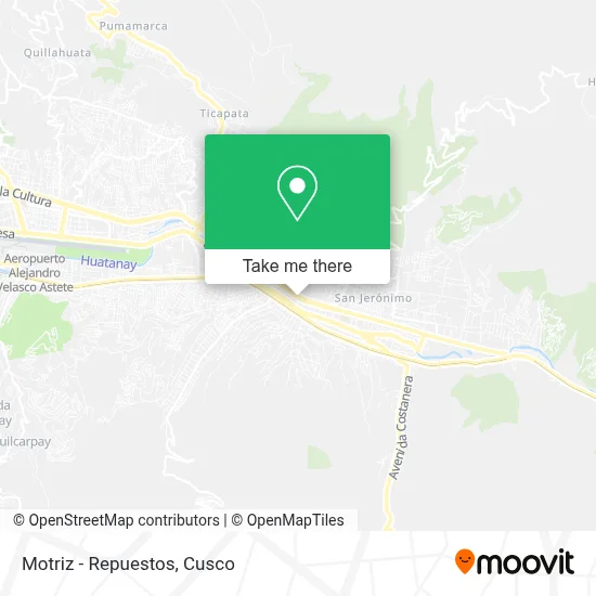 Motriz - Repuestos map