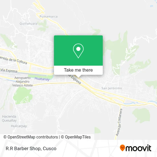 R.R Barber Shop map