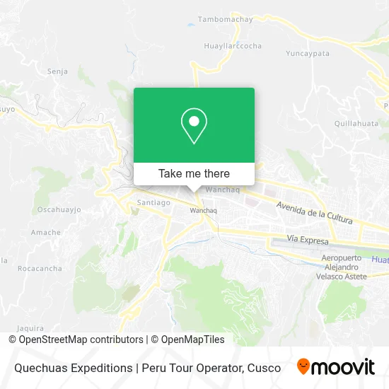 Quechuas Expeditions | Peru Tour Operator map