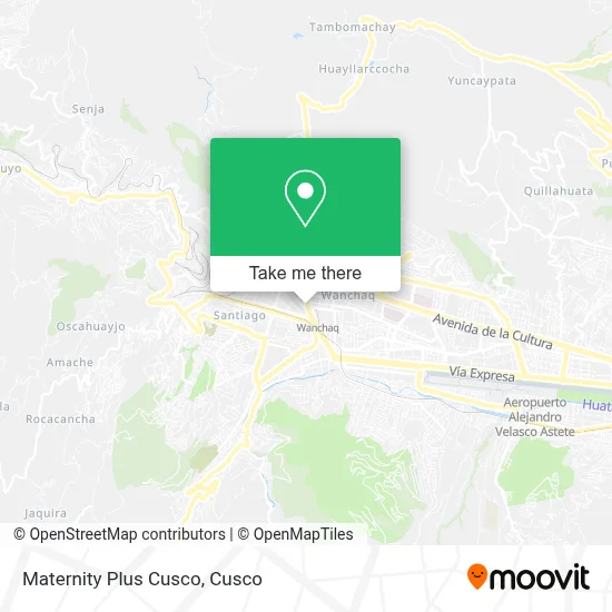 Maternity Plus Cusco map