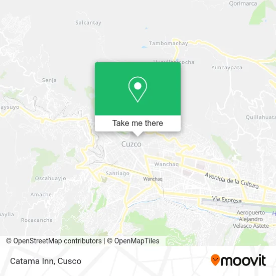 Catama Inn map