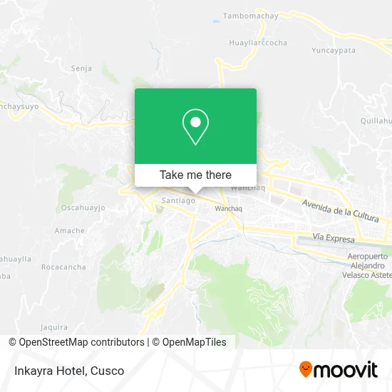Inkayra Hotel map