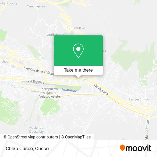 Cblab Cusco map