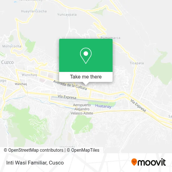 Inti Wasi Familiar map