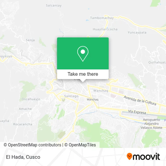 El Hada map