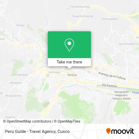 Perú Guide - Travel Agency map