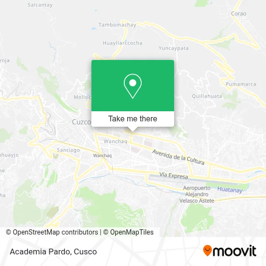 Academia Pardo map
