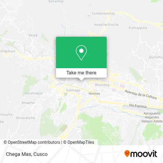 Chega Mas map