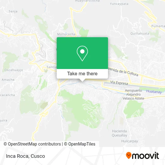 Inca Roca map