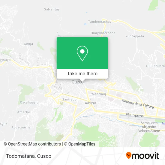 Todomatana map