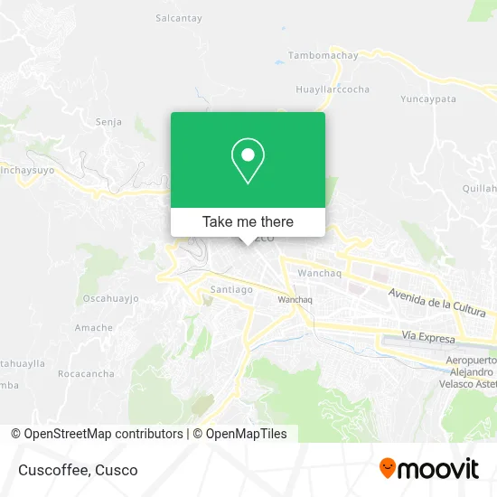 Cuscoffee map