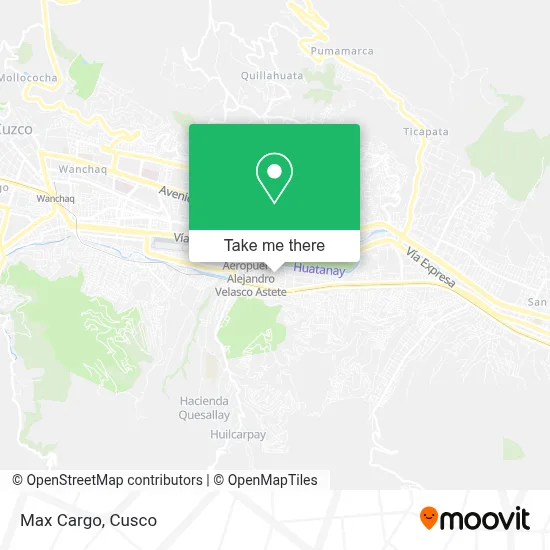 Max Cargo map