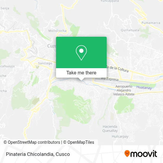 Pinateria Chicolandia map