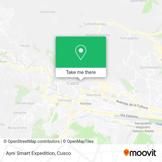 Ayni Smart Expedition map