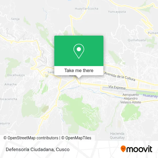 Defensoría Ciudadana map