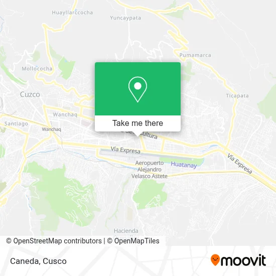 Caneda map