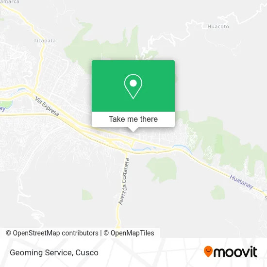 Geoming Service map