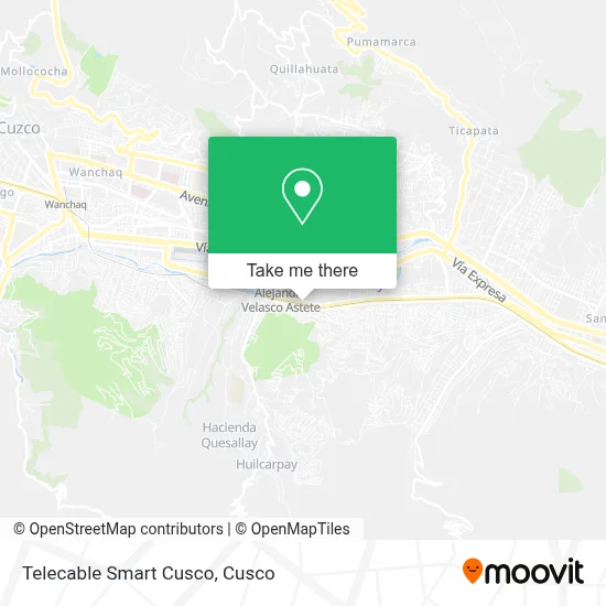 Telecable Smart Cusco map