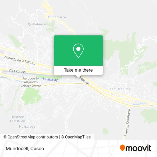 Mundocell map