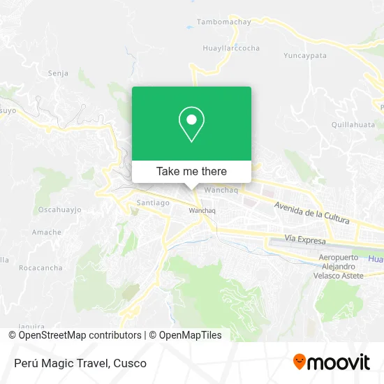 Perú Magic Travel map