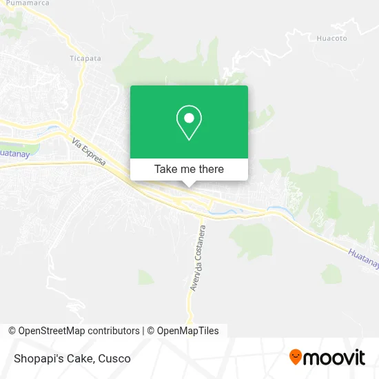 Shopapi's Cake map
