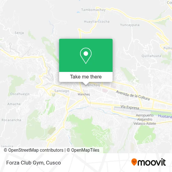 Forza Club Gym map