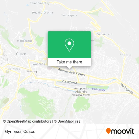 Gynlaser map