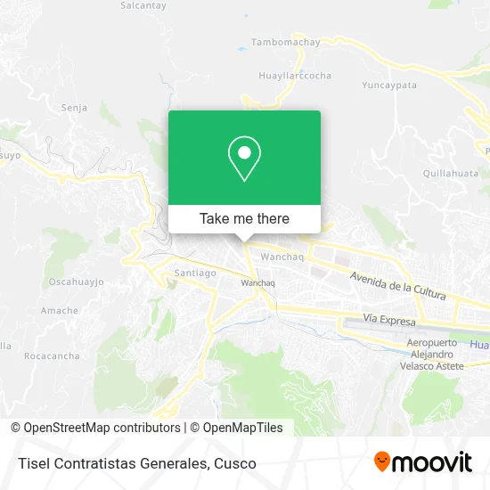 Tisel Contratistas Generales map