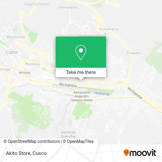 Akito Store map