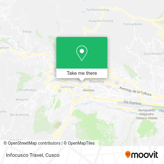Infocusco Travel map