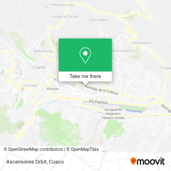 Ascensores Orbit map