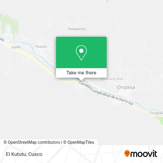 El Kututu map