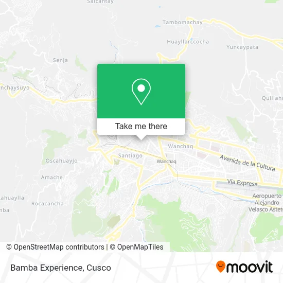 Bamba Experience map