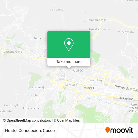 Hostel Concepcion map