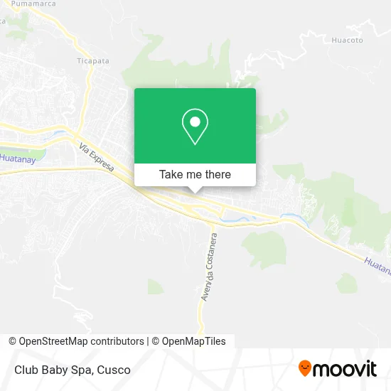 Club Baby Spa map