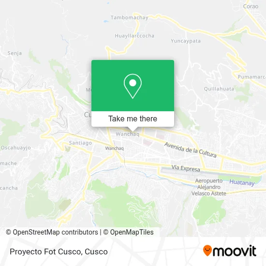 Proyecto Fot Cusco map