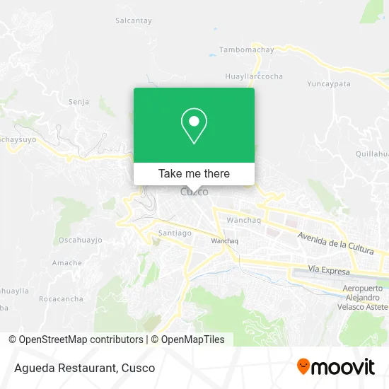 Agueda Restaurant map