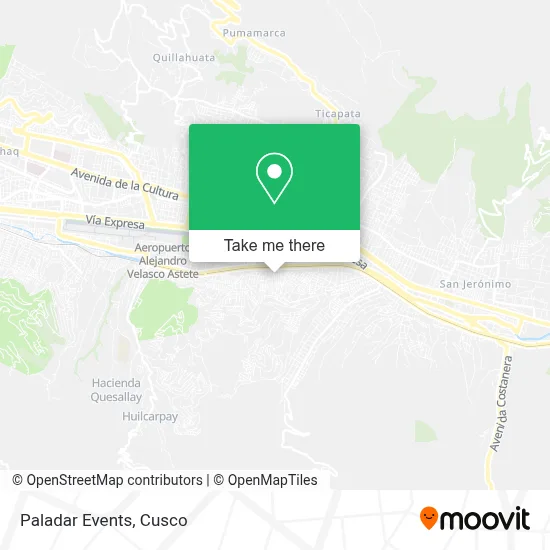 Paladar Events map