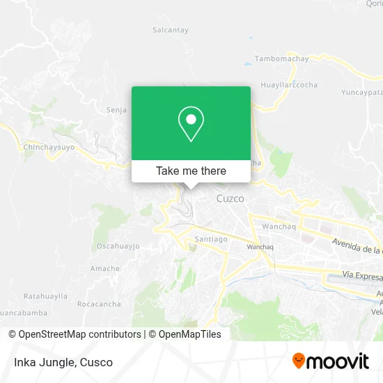 Inka Jungle map