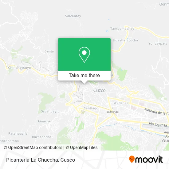 Picanteria La Chuccha map