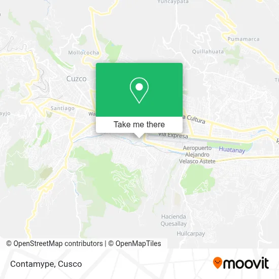 Contamype map